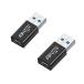 USB Type C (���X) to USB A 3.0 (�I�X) �ϊ��A�_�v�^ (2�Z�b�g)YITONGXXSUN