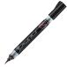  Pentel двойной металлик brush черный + металлик красный XGFH-DA