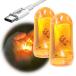 DOKEEP ���~�j LED���C�g 2�Z�b�g���y�� 11g USB-C�[�d�� EDC �~�j�����^�� LE
