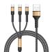 RAVIAD 3in1 зарядка кабель USB кабель зарядка код USB Type C кабель Micro