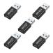 USB Type C (���X) to USB A 3.0 (�I�X) �ϊ��A�_�v�^(5�Z�b�g)YITONGXXSUN OT