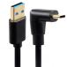 ViViSun USB Type C �P�[�u�� USB3.0 Type-C�P�[�u�� 90�x L�^ USB-A to USB-C�P