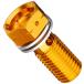  Kitaco (KITACO) aluminium банджо болт ( стандартный / одиночный /P1.25) Gold 