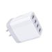 USB �R���Z���g 4�|�[�g USB�[�d�� 24W AC�A�^�v�^�[ i Phone�}���[�d��yPSE�F