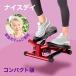 健康ステッパー ナイスデイ ショップジャパン公式 足踏み健康器具 運動器具 腰 トレーニング 筋力トレーニング 筋トレ ナイスディ