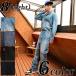  комбинезон мужской Denim все в одном все 6 цвет комбинезон новый продукт голубой джинсы комбинезон хлопок индиго черный чёрный голубой 2way American Casual серия Biker серии очень популярный 