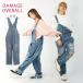  комбинезон Denim повреждение комбинезон мужской женский комбинезон пара look ссылка ko-te cup ru...ko-te осень осень одежда большой размер Корея fasho
