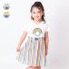  Rainbow принт переключатель короткий рукав One-piece 80cm~140cm M42307