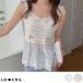  лето новый продукт cloche плетеный вышивка гонки do King бюстье ma Корея casual Корея ga- Lee French ga- Lee весна лето осень туника Cami цветок гонки накладывающийся надеты rete