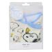  Snoopy товары для малышей baby комплект bib & носки различный лицо Peanuts маленький planet подарок подарок нагрудник & младенец для носки празднование рождения ki