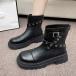  бесплатная доставка модный engineer boots осень-зима ..... грузовик подошва ботинки прекрасный ножек ножек длина обувь скольжение трудно ka