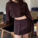  бесплатная доставка женский вязаный tops низ мини-юбка узкая юбка короткий модный взрослый симпатичный 