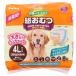 petio(Petio) собака для Homme tsuzuttone уход из рождение . одноразовые подгузники 4L 8 листов белый 
