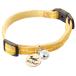 petio(Petio) ошейник кошка маленький блок цвет стрела . потертость желтый 