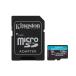 Kingston 128GB microSDXC Canvas Go Plus Gen4 200MB/ секунд A2 U3 V30 адаптор есть .