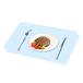  place mat silicon stylish ... heat-resisting [30*40cm 2 pieces set ] silicon mat kitchen slip prevention smaller thickness . meal mat silicon food class 