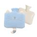 CCYCCL hot-water bottle lovely with cover removed possibility capacity 1.2L eko hot water tongue po hand warmer . hot water inserting electric un- necessary soft .... protection against cold goods was 
