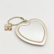 MIKIMOTO Mikimoto compact зеркало Heart очарование 4 . лист жемчуг S