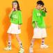  Корея ребенок одежда HIPHOP hip-hop stage костюм Kids танцевальный костюм jazz отвечающий .. Jazz Dance тренировка надеты спортивная форма Dance одежда группа одежда девочка мужчина футболка комплект 