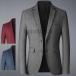  жакет деловой жакет костюм жакет 2tsu кнопка tailored jacket блейзер мужской casual ходить на работу 