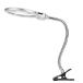 with 2.5X/5X Lens Clip-On Design Desk Lamp, Hands-Free Portable Magnifying Lamp with Clamp, Energy Saving for Workbench Close Work for Desk Ta¹͢