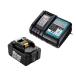 QCZRED 18V 5000mAh BL1850B Battery and DC18RC Charger Compatible with Makita 18V LXT Battery BL1830 BL1850 BL1840 BL1850B BL1845 BL1815 BL1820 BL1860B