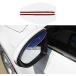 Ziciner 2 PCS Mirror Rain Visor Eyebrow, Waterproof Auto Side Rear View Mirror Guard, Carbon Fiber View Mirror Cover, Exterior Accessories Fit¹͢
