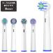  Brown Oral B заменяемая щетка сменный заменяемая щетка 8 шт. комплект Braun сменный товар совместимость сменный oral-b электрический зубная щетка EB17 EB18 EB20 EB25 EB50 отбеливание мульти- be