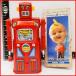  больше рисовое поле магазин [ Mini машина man MINI MACHINE MAN] сделано в Японии жестяная пластина производства zen мой ходьба робот 1950s переиздание # Masudaya MASUDAYA[ без коробки ] включая доставку 