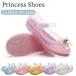  девочка сандалии ребенок Princess обувь стекло. обувь способ Kirakira светится детская обувь ребенок обувь надеть обувь ... симпатичный .. sama Halloween костюмированная игра день рождения подарок 