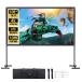 YOWHICK. type stand attaching projector screen 100 -inch 16:9 4K correspondence independent type screen 