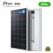 LVYUAN �yTUV�K�i�i 25�N�ԃ��j�A�o�́z 200W �\�[���[�p�l�� PERC �����\ �P���� 1���� ������^ ���z���p�l�� ���z���`���[�W  �ȃG�l���M�[ �ЊQ�΍�