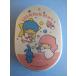  Sanrio ki Kirara алюминиевый . коробка для завтрака 1985 год производства [ б/у товар ]LittleTwinStars