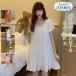  женский неглиже One-piece пижама вырез лодочкой одноцветный мини длина короткий рукав часть магазин надеты оборка . серия тонкий 21 год лето новый продукт роман tik модный 