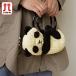  - manaka..... сумка Panda H320-003-111l eko нижний задний ручной вязки .. было использовано комплект плетеный map имеется иглы для вязания крючком плетеный животное 