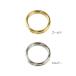  круг can 2 -слойный кольцо 6mm Gold * серебряный 10 штук l аксессуары металлические принадлежности ручная работа аксессуары рукоделие Tokai 