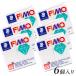  печь глина fimo эффект половина прозрачный белый 6 шт. комплект 