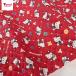  ткань ткань Sanrio Hello Kitty алфавит красный oks стеганый 50cm единица измерения | порез продажа продается куском ткань герой симпатичный 