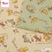  ткань ткань Disney Classic Pooh 11 номер брезент 50cm единица измерения | порез продажа продается куском ткань герой Винни Пух симпатичный 