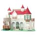  Sylvanian Families прекрасное платье .. вода сторон красный крыша. . дом 
