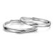 FANCIME プラチナ ペアリング Pt950 リング 指輪 2個セット クリスマス ホワイトデー 調節可能 婚約指輪 結婚指輪 2本ペア通販 着物　振袖　格安レンタル