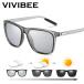 VIVIBEE �J���[�`�F���W �O���[�t���[�� �t�H�g�N���~�b�N �Ό��T���O���X �����Y �X�N�G�A �N���V�b�N �J�����I�� �O���X �g�����W�V �A���i