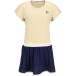  filler FILA One-piece женский wi мужской женщина теннис одежда короткий рукав юбка . вода скорость .UV cut сетка платье A линия износ te-ji футбол 