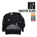 KM4K утка олень 22-23 SWEATER BLACK свитер черный стандартный товар длинный рукав внутренний сноуборд сноуборд 