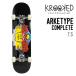 KROOKEDkru Kid REAL настоящий ARKETYPE COMPLETE 7.5 скейтборд Complete конечный продукт 