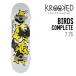 KROOKEDkru Kid BIRDS COMPLETE 7.75 скейтборд Complete конечный продукт 