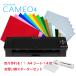 新発売　シルエットカメオ4 Silhouette Cameo4（ブラック）　カッティング用シートA4判14色各1枚+転写シート14枚　スターターセット
ITEMPRICE