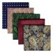 (silaks. Wing ) Shlax&amp;Wing мужской pocket square 5 шт. комплект бизнес .. шелк 