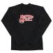 [mazme] Rush Guard KIDS long sleeve MZAP-610-01 черный 130