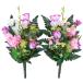 . flower artificial flower ... lilac. bouquet one against silk flower ... O-Bon . family Buddhist altar CT catalyst btb